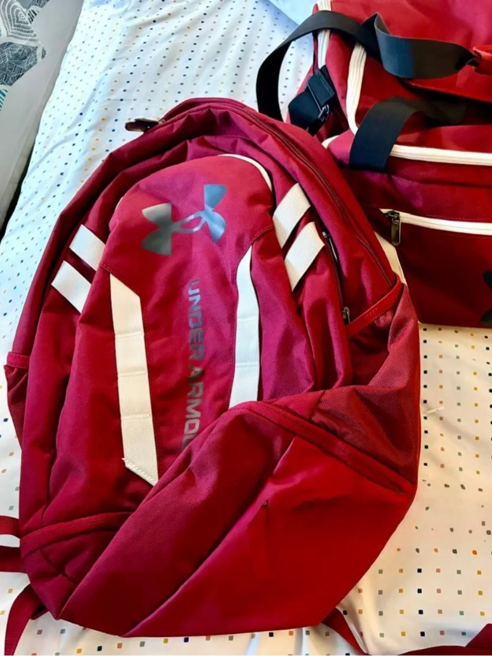 Under Armour Duffel Bag and Backpack Set
